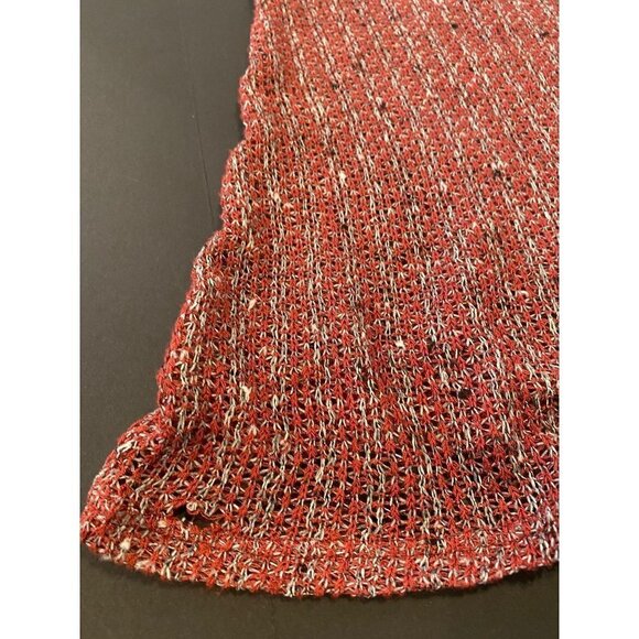 Jella Couture kaftan knitted top, wine,  size 8/10 medium - Picture 9 of 10